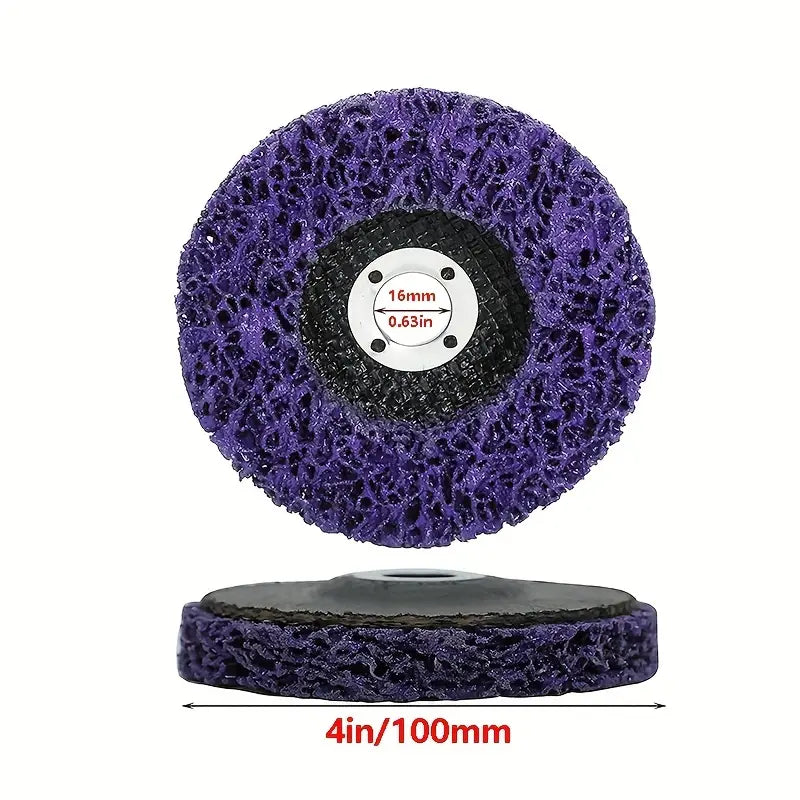 100mm/4" Strip disc , paint stripping , rust removal .